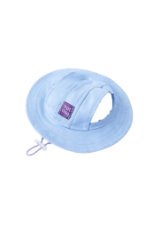Купити Hat-Dog Панама з льону для собак, ніжно-блакитна