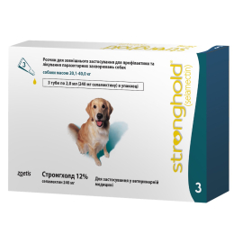 Засоби від паразитів - Stronghold Протипаразитарні краплі для собак від 20 кг до 40 кг