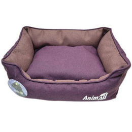Купити AnimAll Anna Dark Violet Лежанка для собак і кішок, фіолетова