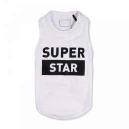 Купити Pet Fashion Борцівка «Superstar» для собак, біла