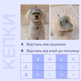 Купити Hat-Dog Кепка з бавовни для собак, синя