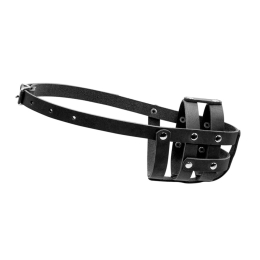 Амуніція - Collar Намордник для собак м'який, чорний