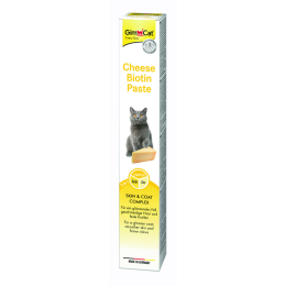 Вітаміни - GimCat Cheese Biotin Paste Паста cирна з біотином для котів
