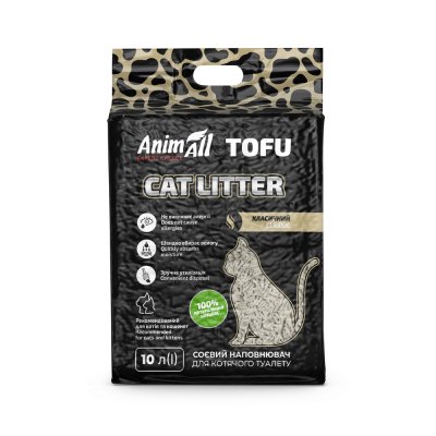 Наповнювач для туалету - AnimAll Tofu Classic Соєвий наповнювач
